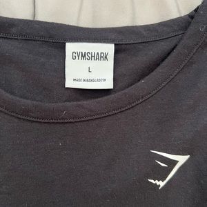 Women’s large gym shark top